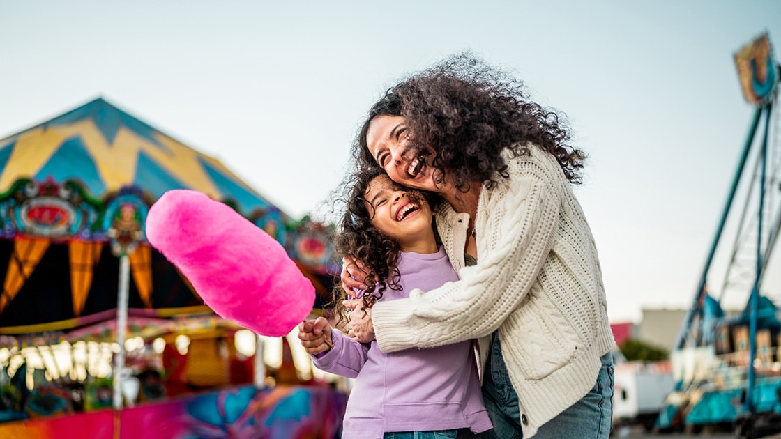 Mother and daughter enjoy the fair 2026 blog