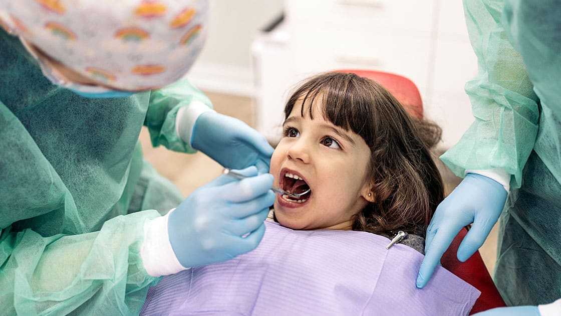 Stock 0003 Dental Exam Child